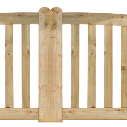 Toegangspoort de Luxe grenen groen geïmpregneerd 80>100 x 150 x 4 cm