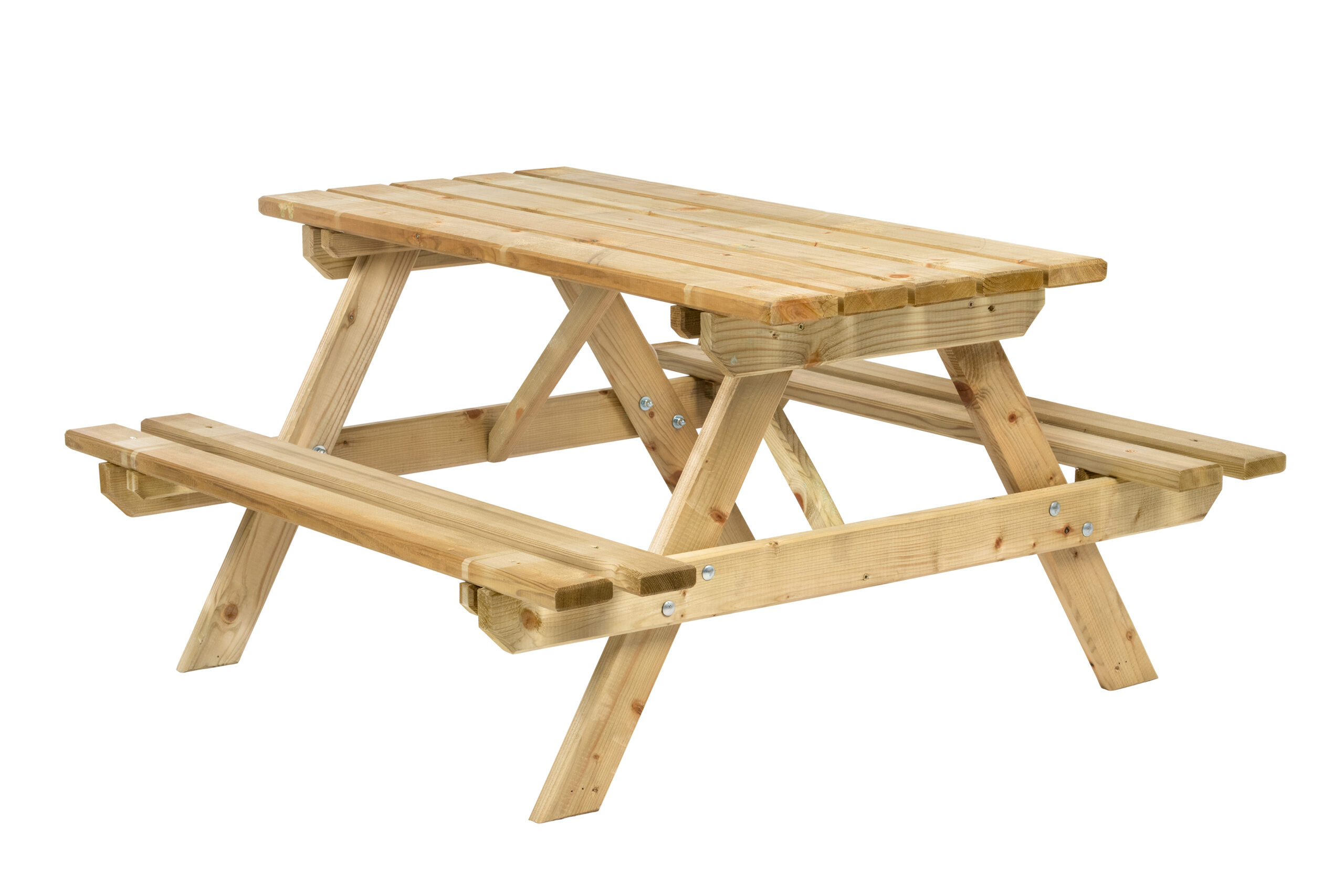 Kinderpicknicktafel, geschaafd grenen