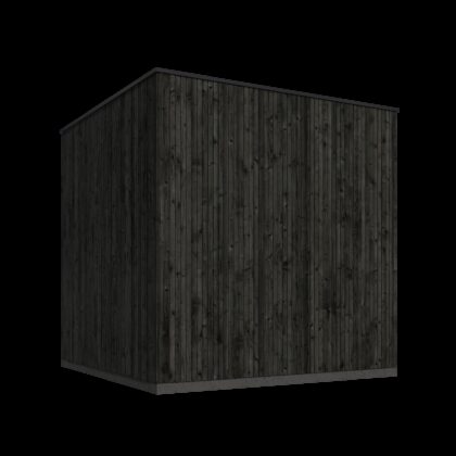 KubeLine 280 x 280 cm, zwart