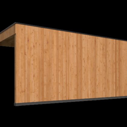 KubeLine + luifel 280 x 687 cm, onbehandeld