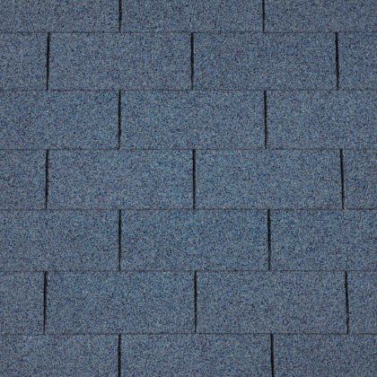 Dakshingles recht blauw - pak 3 m²